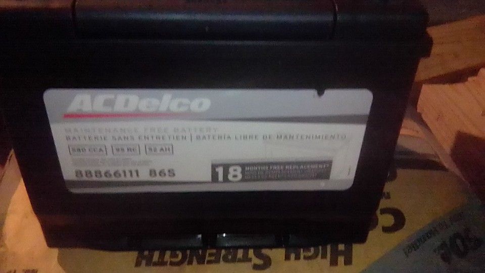 Brand New AC Delco Car Battery