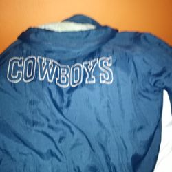 Dallas COWBOYS HOODED JACKET SIZE XL