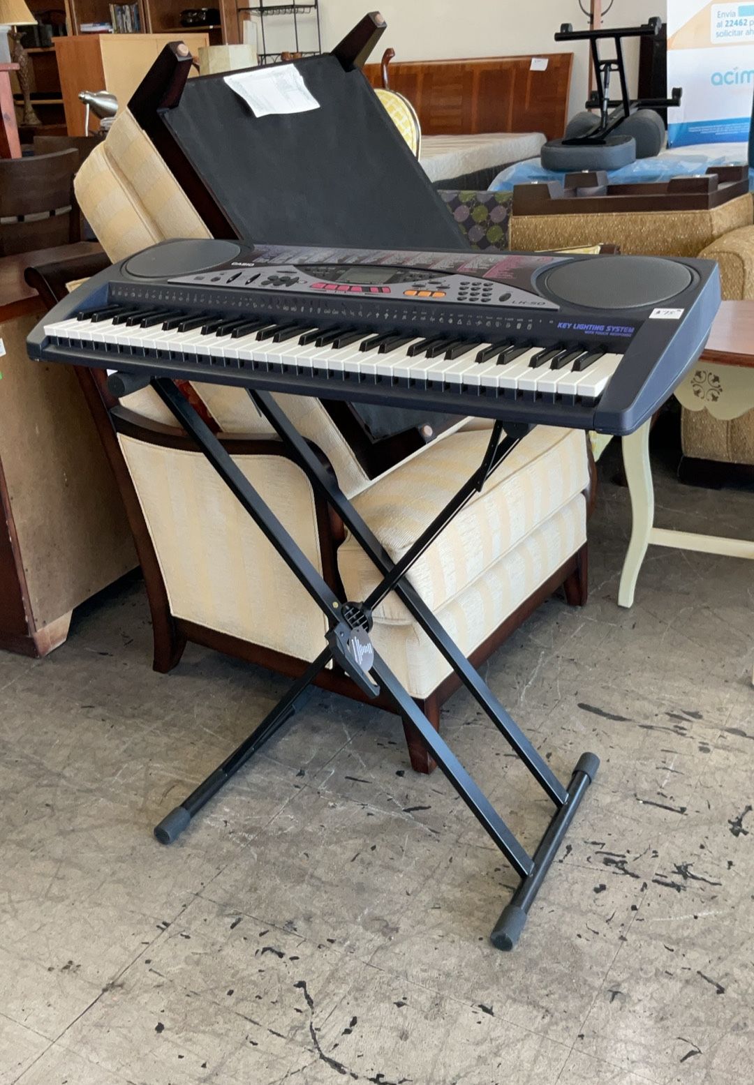CASIO LK-50 Electric Keyboard Piano