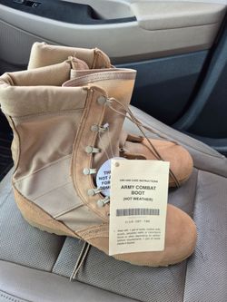 Vibram ARMY combat Boots. Hot Weather 11 1/2
