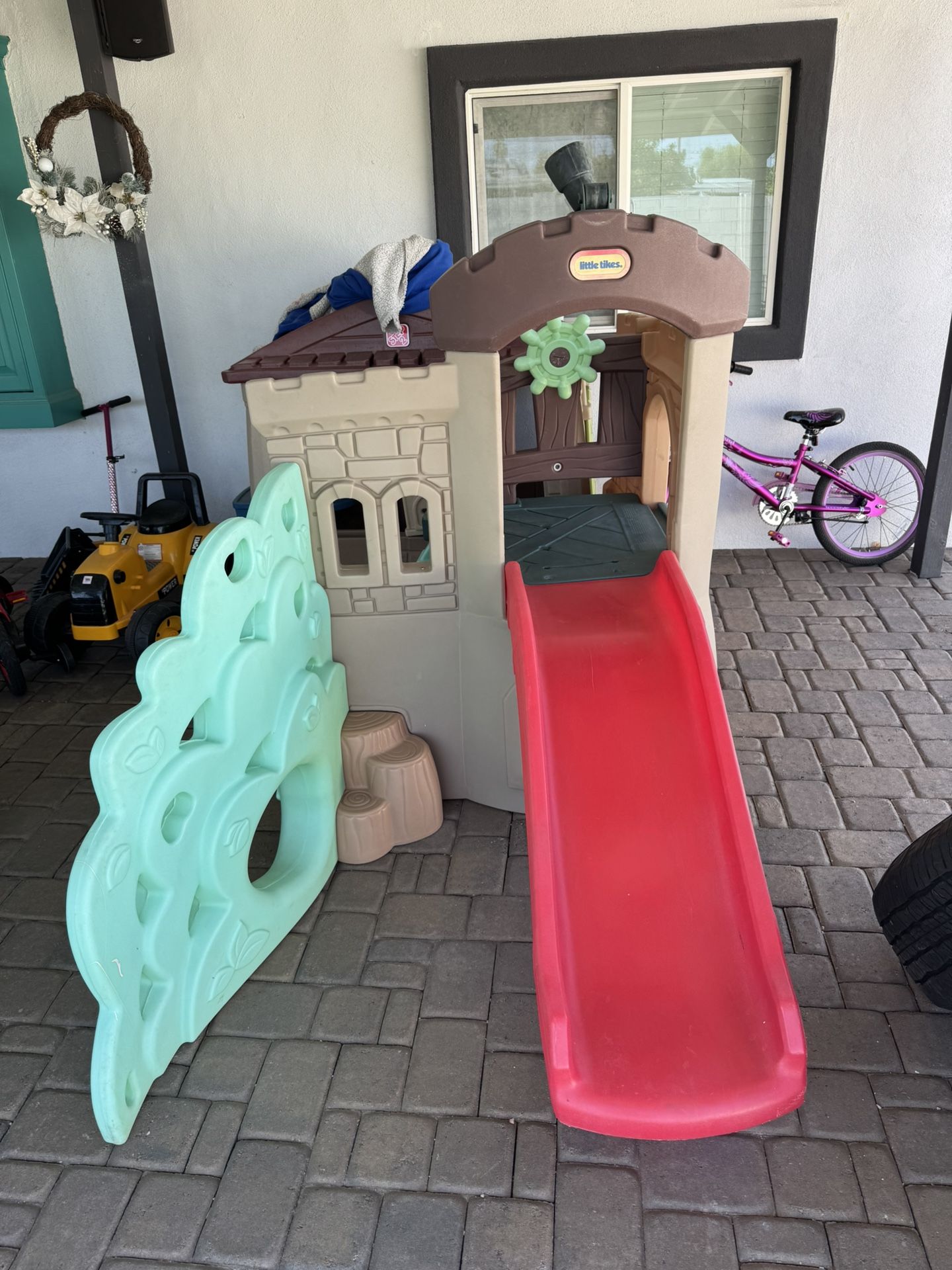Slide And House