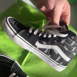 Vans Sk8-Hi Vans Logo Black  