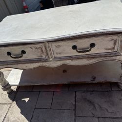 Coffee Table With Two End Tables