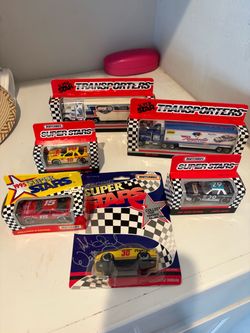 Matchbox nascar lot