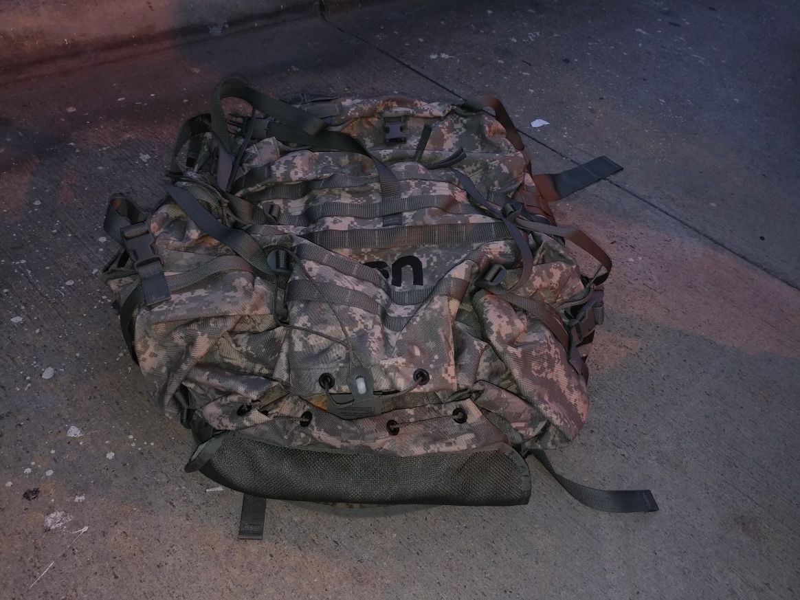 US military backpack