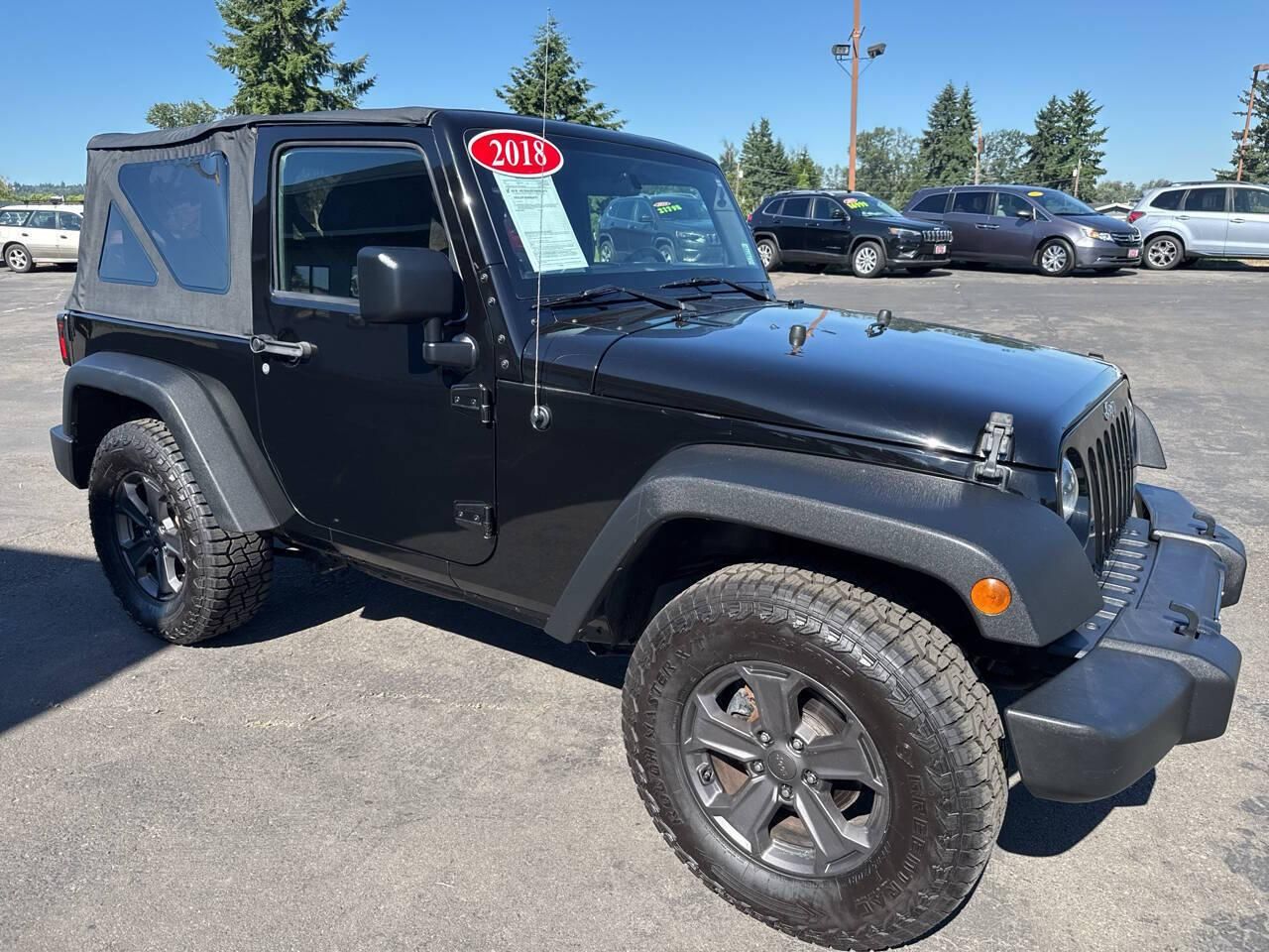 2018 Jeep Wrangler JK