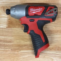 M12 1/4” Hex impact driver