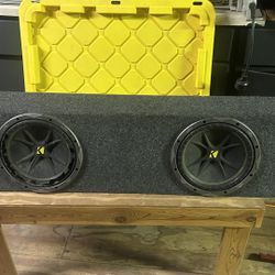 Kicker Speaker Box -Reduced Again & Again 