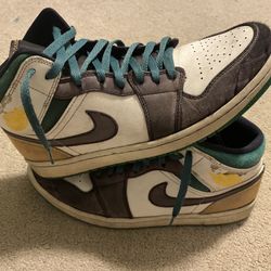 Air Jordan 1 Mid SE 'Hand Crafted' - Men's Size 11