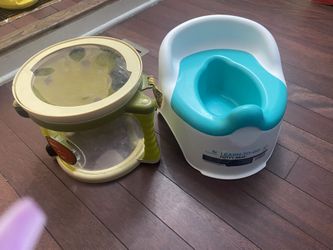 Potty Toilet and a drum