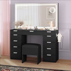 Vanity Mirror Desk