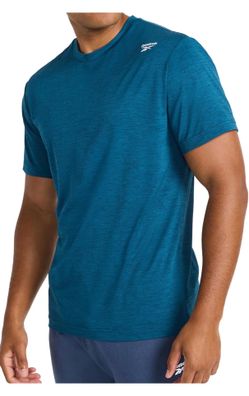 Brandnew(M/L/XL)Reebok Men's Small Logo Short Sleeve Crewneck T-Shirt, Standard Fit,Breathable