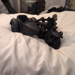 1920s Cast Iron Toy Motorcycle 