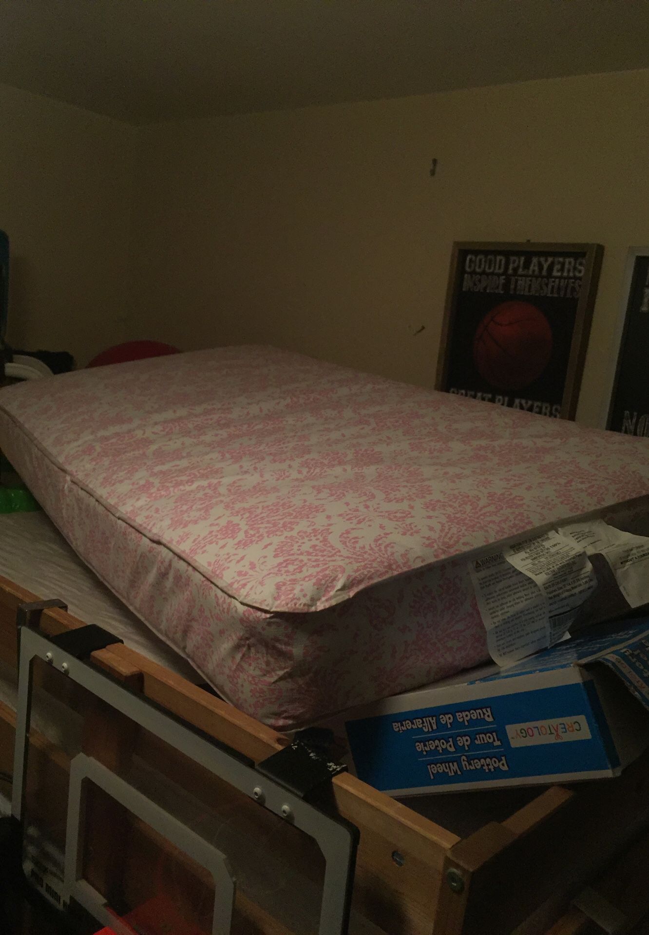 Crib mattress toddler bed mattress