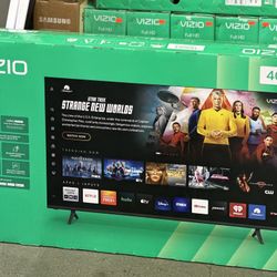 VIZIO 40" Class Full HD 1080p LED Smart TV (New) VFD40M-0809