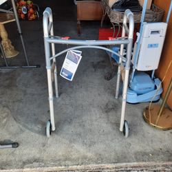 Drive Aluminum Walker With Front Wheels