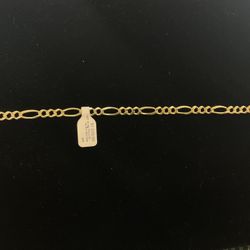 14k Figaro Bracelet 30807-1