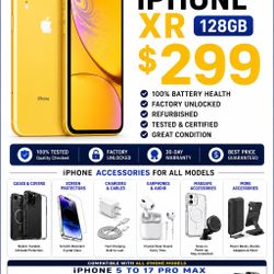 iPhone XR 128gb Factory Unlocked 