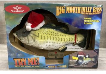 Big Mouth Billy Bass Sings for the Holidays