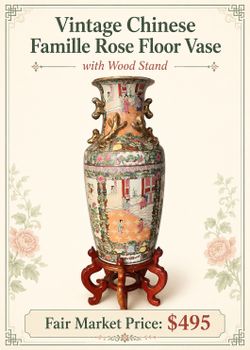 Floor vase— vintage