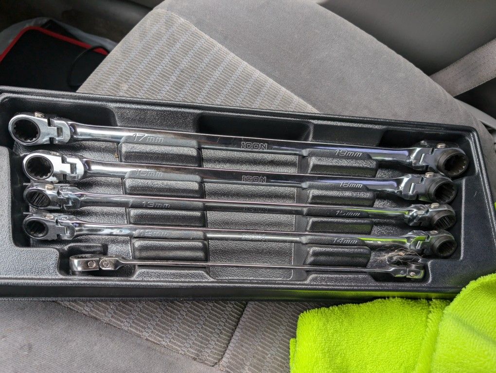Icon Double Box Flex Head Wrench Set 