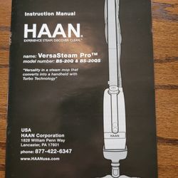 Steam Mop, HAAN VersaSteam Mop