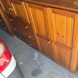Solid Wood Dresser Made In USA 