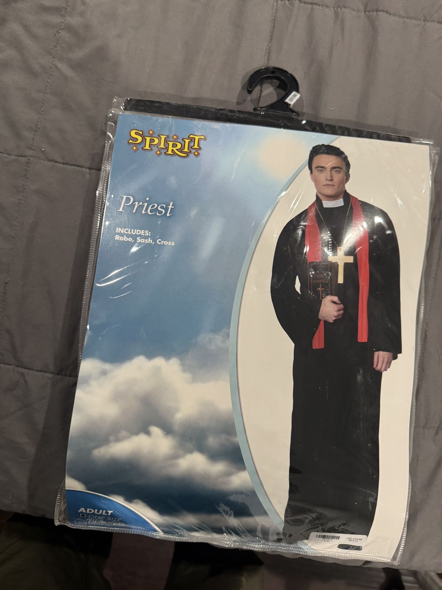 Brand New Priest Halloween Costume