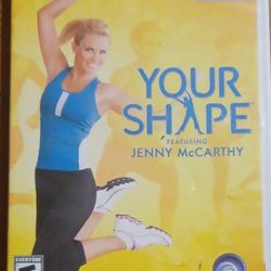 Wii Your Shape Game Video Jenny McCarthy  Fitness Workout 