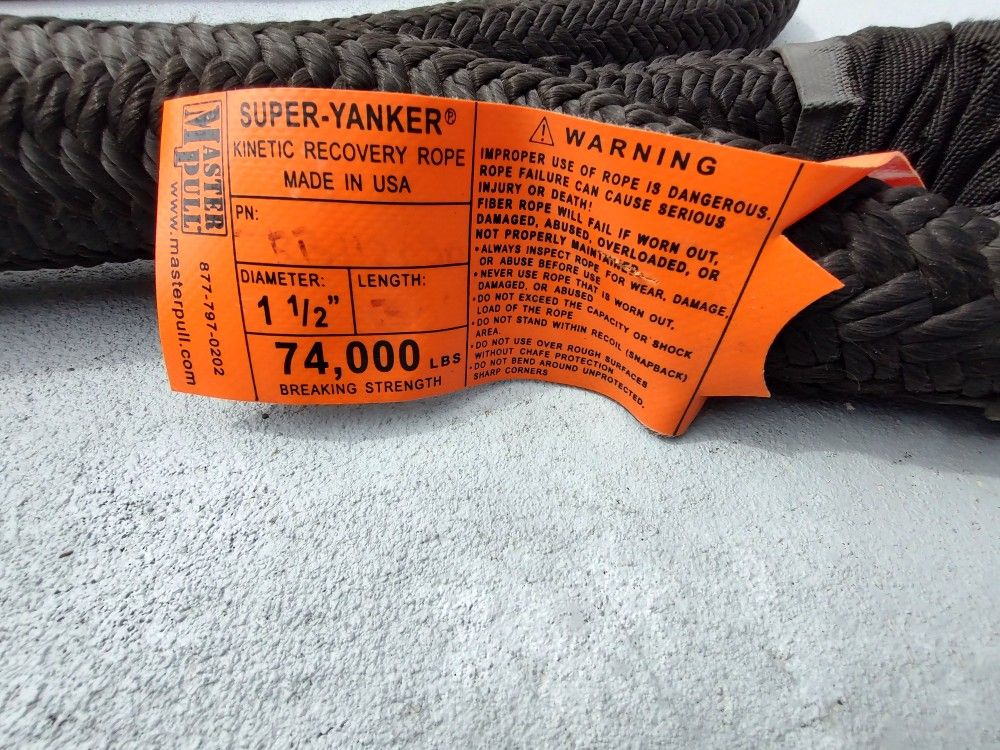 Jeep Lovers Kinetic Snatch Rope