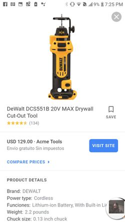 Dewalt cut out tool