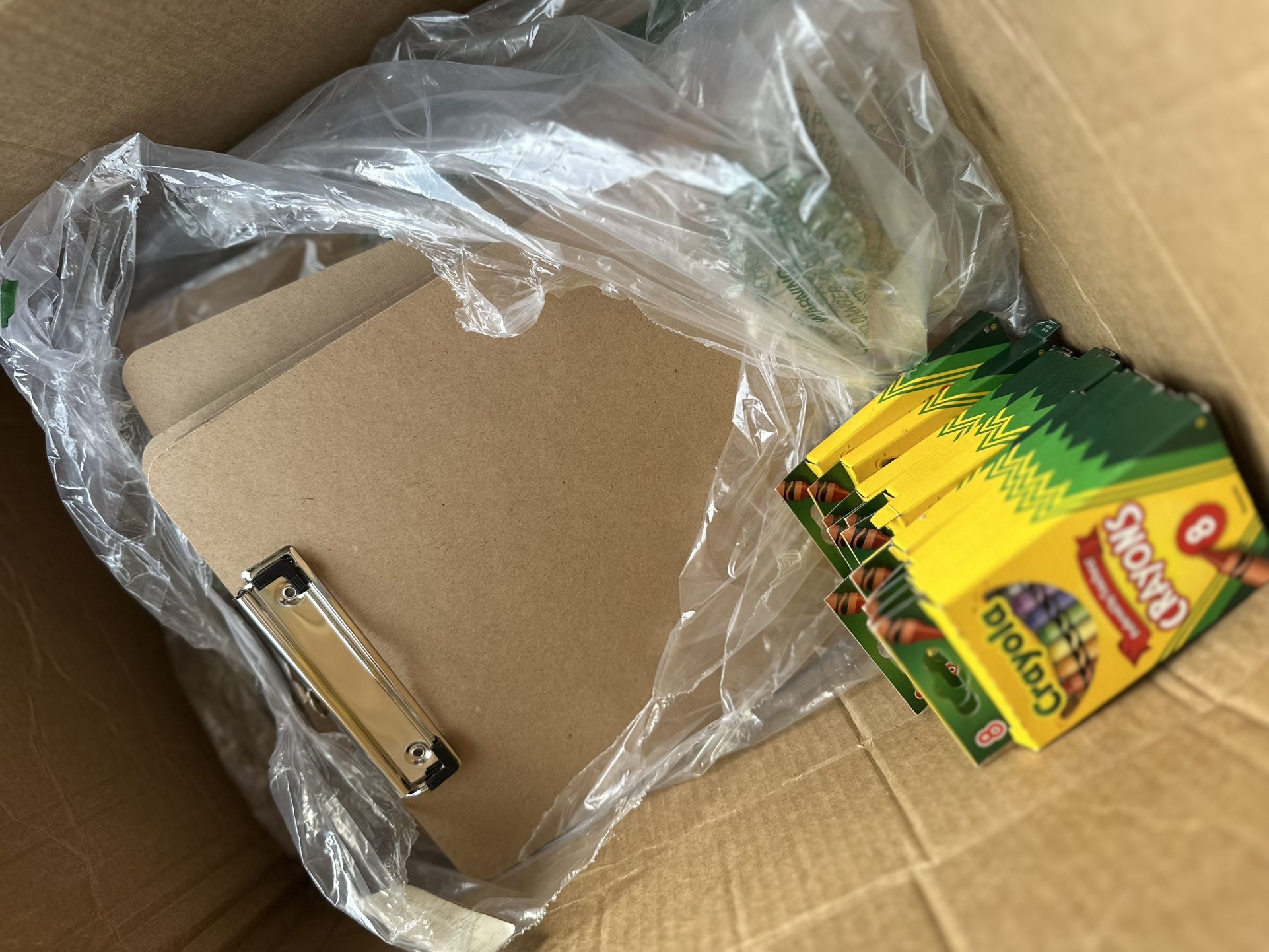 Clip Boards & Crayons