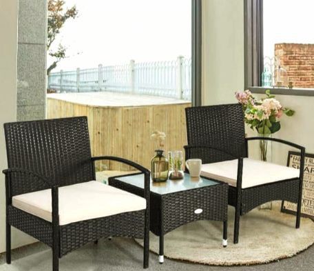 Patio Set Furniture Table Chairs New In Box Outdoor 