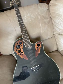 Ovation acoustic guitar