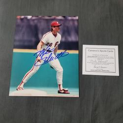 Vtg 1995 Mike Schmidt Philadelphia Phillies Autographed Signed Photo