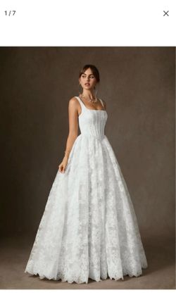 Azazie Genieva Wedding Dress Size 8