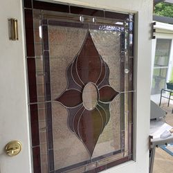 Stained Glass Wood Door 1900’s