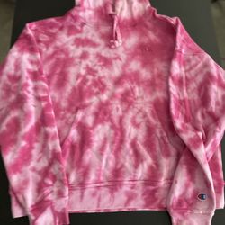 Champion Tie-Dye Sweater Size Large