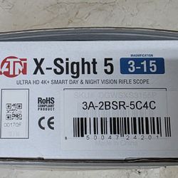 ULTRA HD 4K+ SMART DAY & NIGHT VISION RIFLE SCOPE