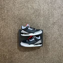 Jordan 3 Black Cement (2018) Size 8