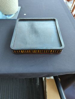 Wooden Bamboo Look Riser Tray