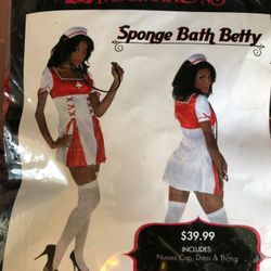 Sponge bath Betty costume size XL