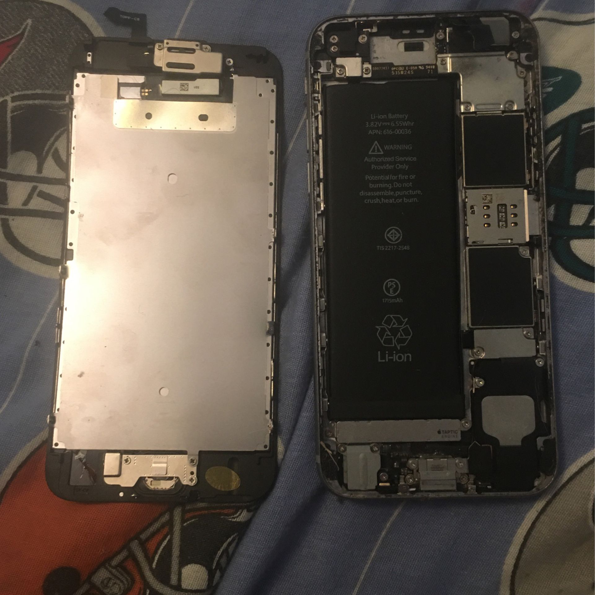Broken iPhone 6s For Parts Only/ Re-build