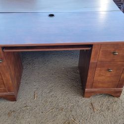 Wood Computer Desk