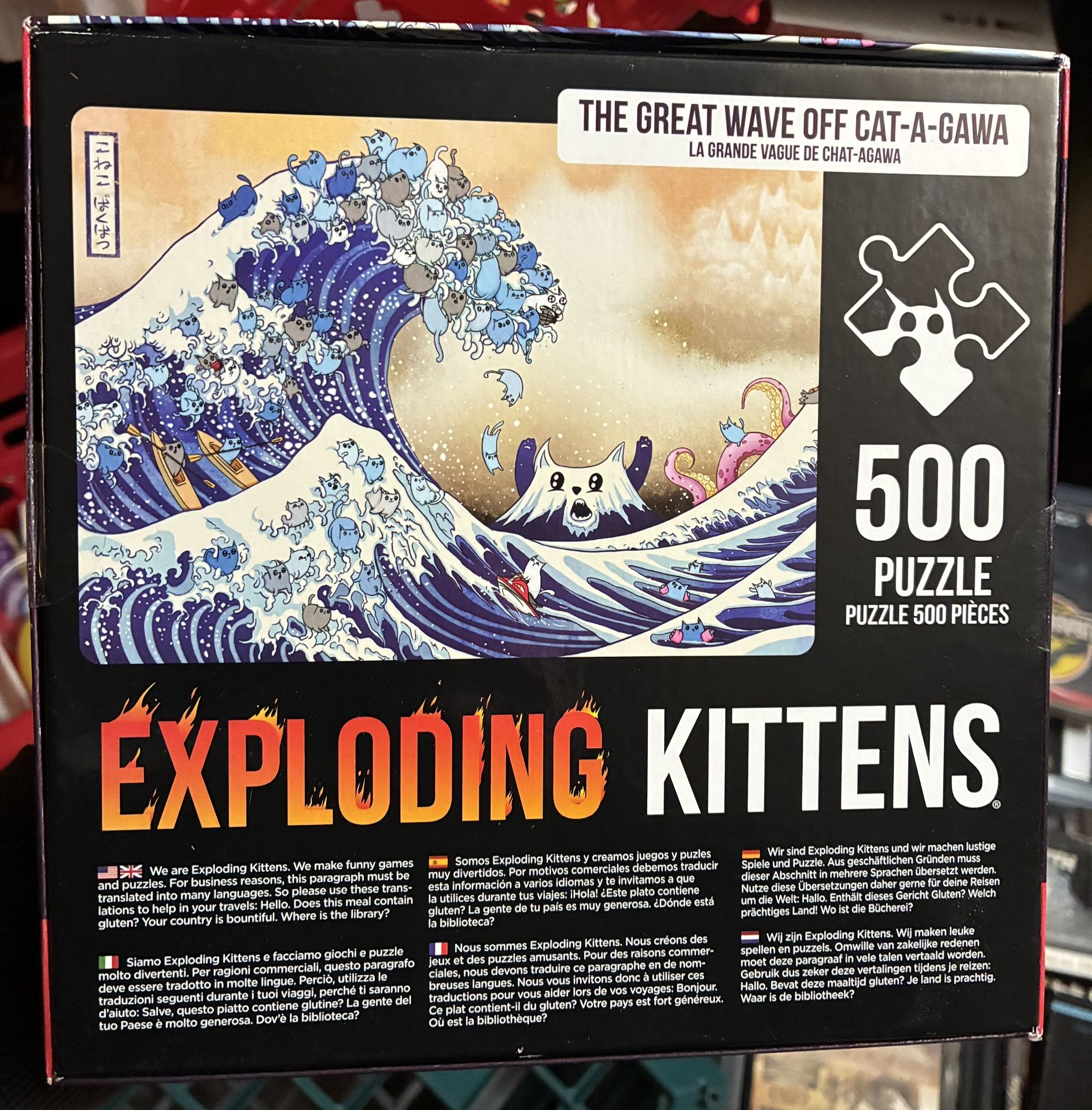 Exploding KItten Puzzle