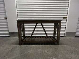 Wood Console Table