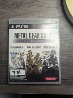 Metal Gear Solid HD Collection PlayStation 3