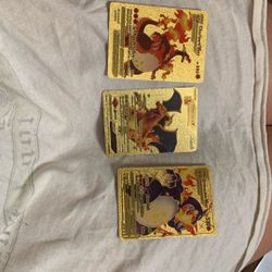 3 Pokémon Cards 