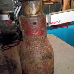 Antique railroad jack