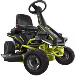 Electric Rider Lawn Mower, Charger - RYOBI